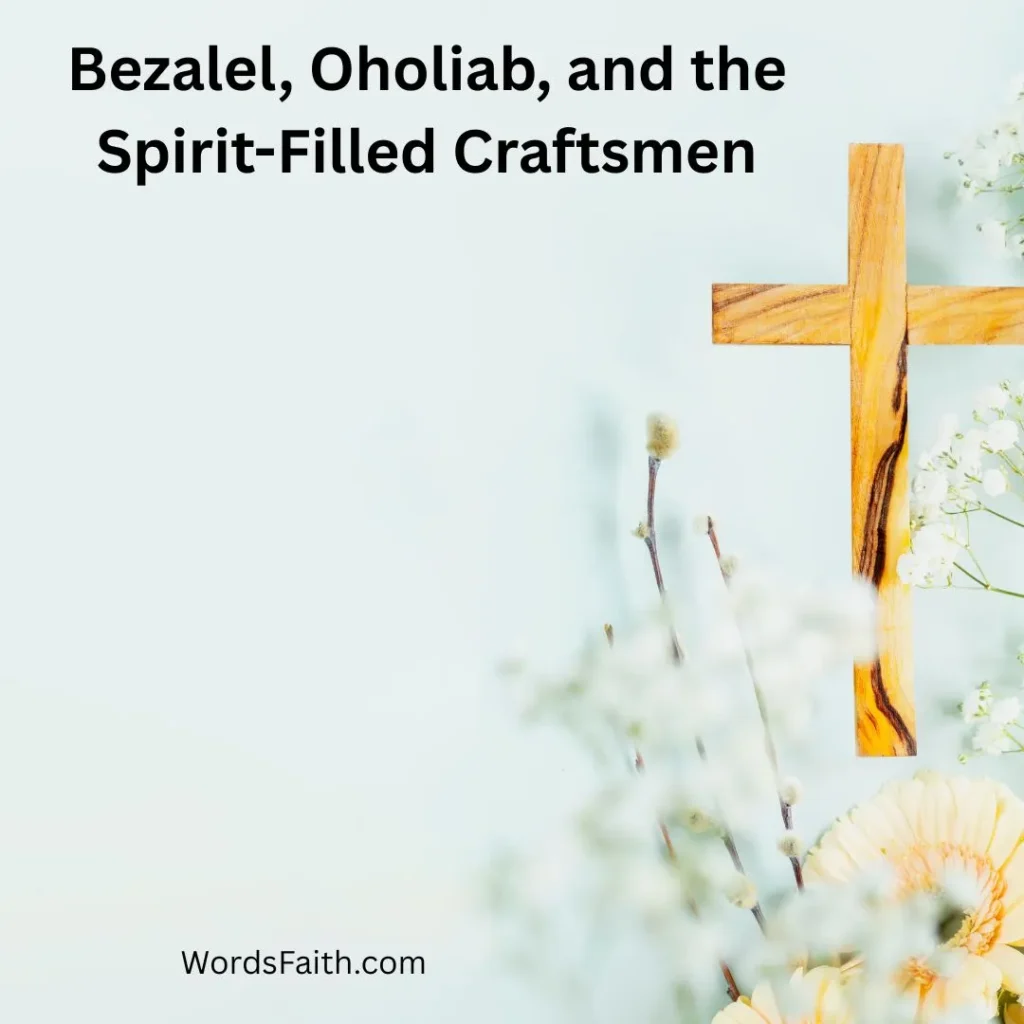 Bezalel, Oholiab, and the Spirit-Filled Craftsmen