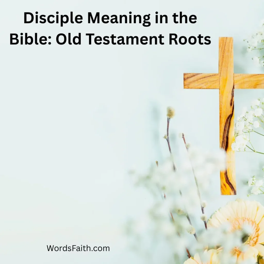Disciple Meaning in the Bible: Old Testament Roots