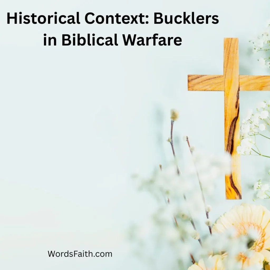 Historical Context: Bucklers in Biblical Warfare