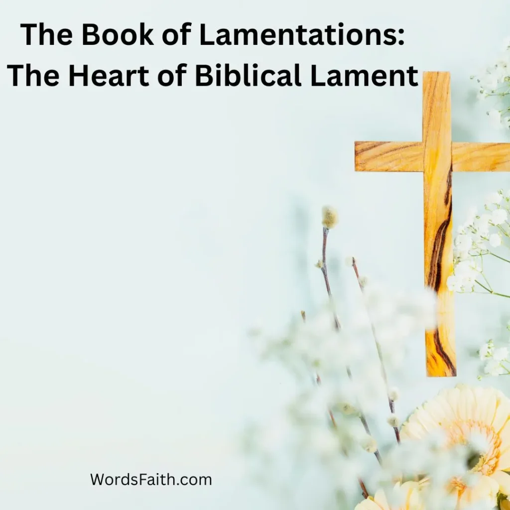 The Book of Lamentations: The Heart of Biblical Lament