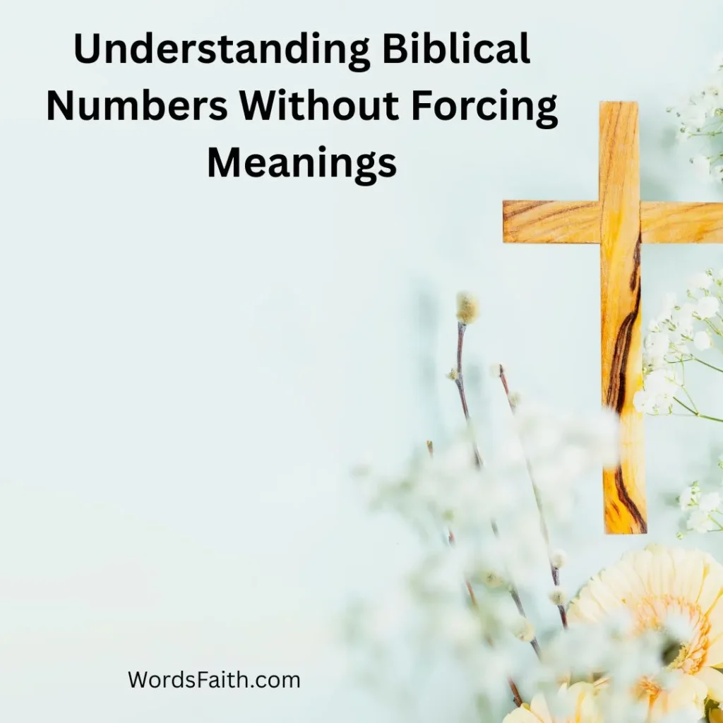 Understanding Biblical Numbers Without Forcing Meanings