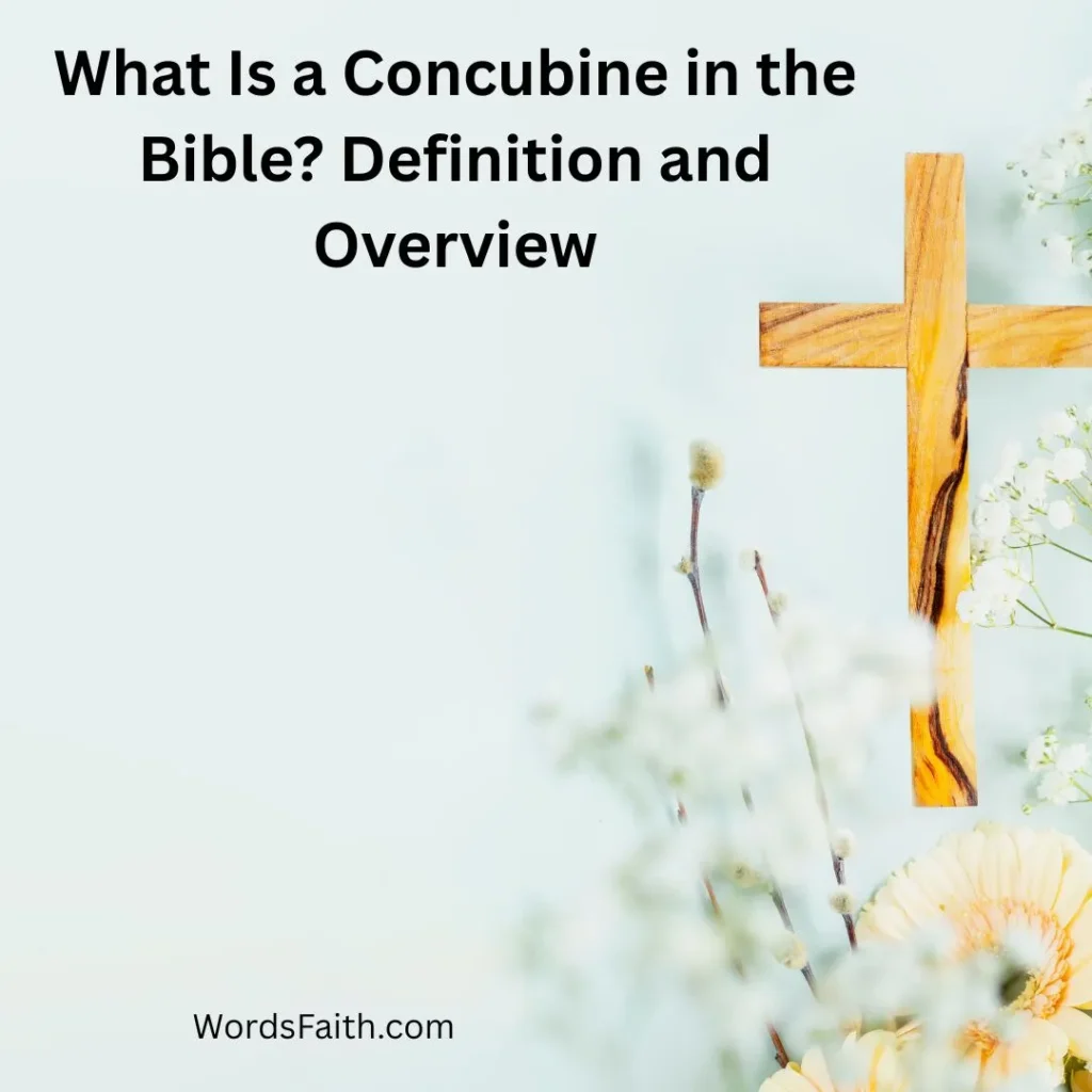 What Is a Concubine in the Bible? Definition and Overview