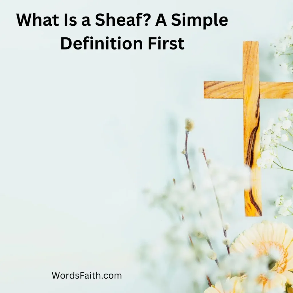What Is a Sheaf? A Simple Definition First