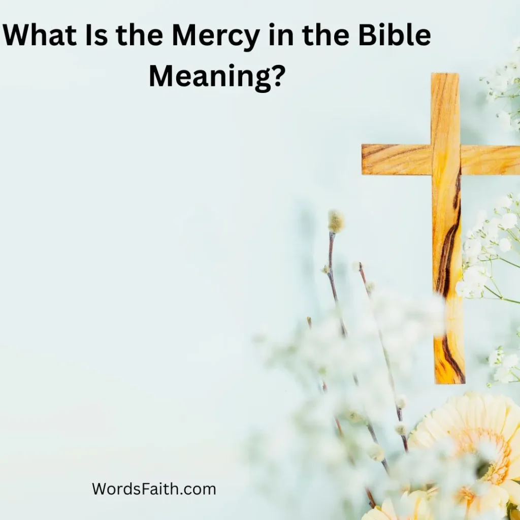 What Is the Mercy in the Bible Meaning?