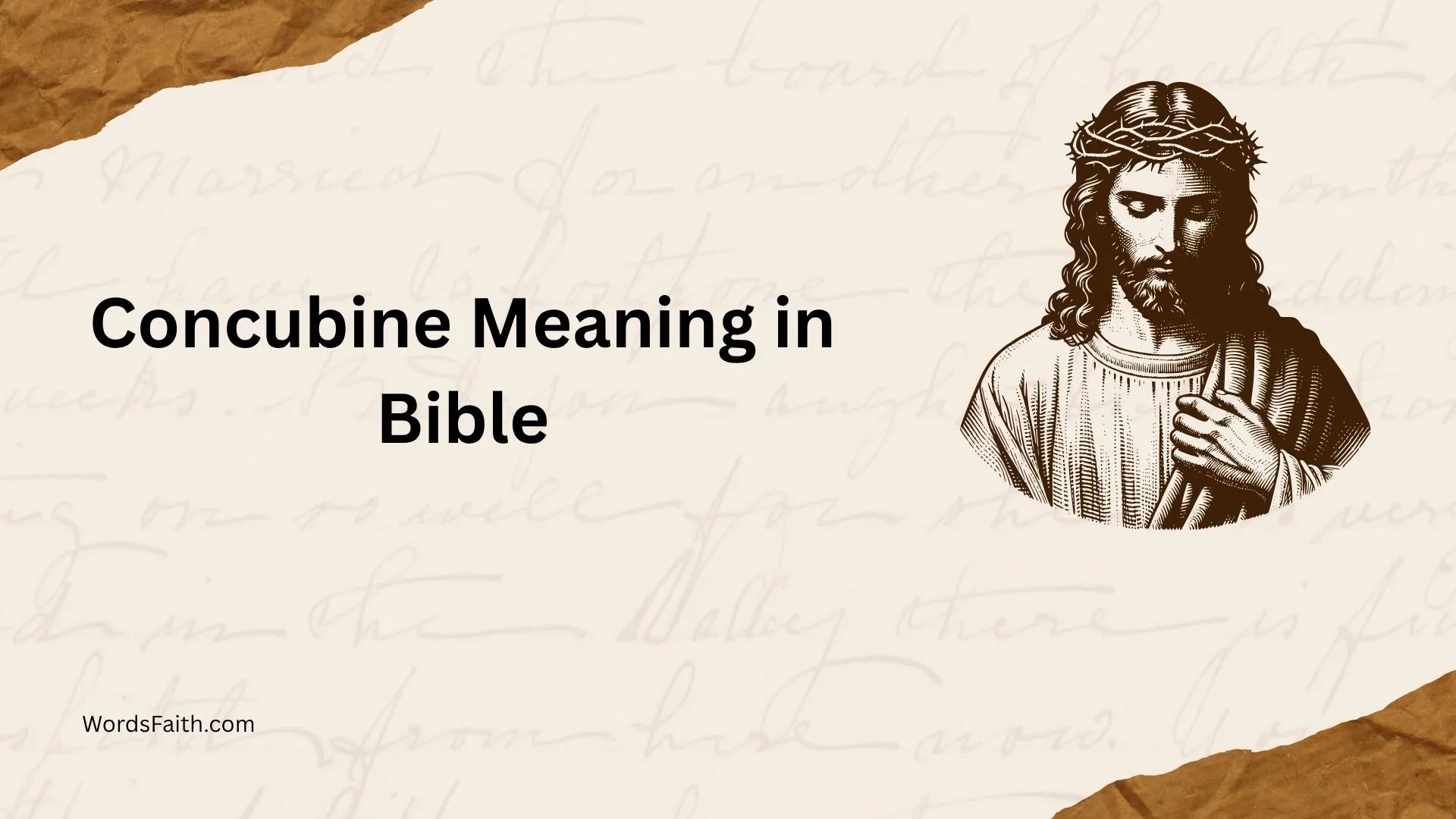 Concubine Meaning in Bible