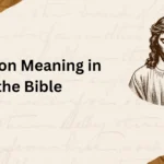 Jackson Meaning in the Bible