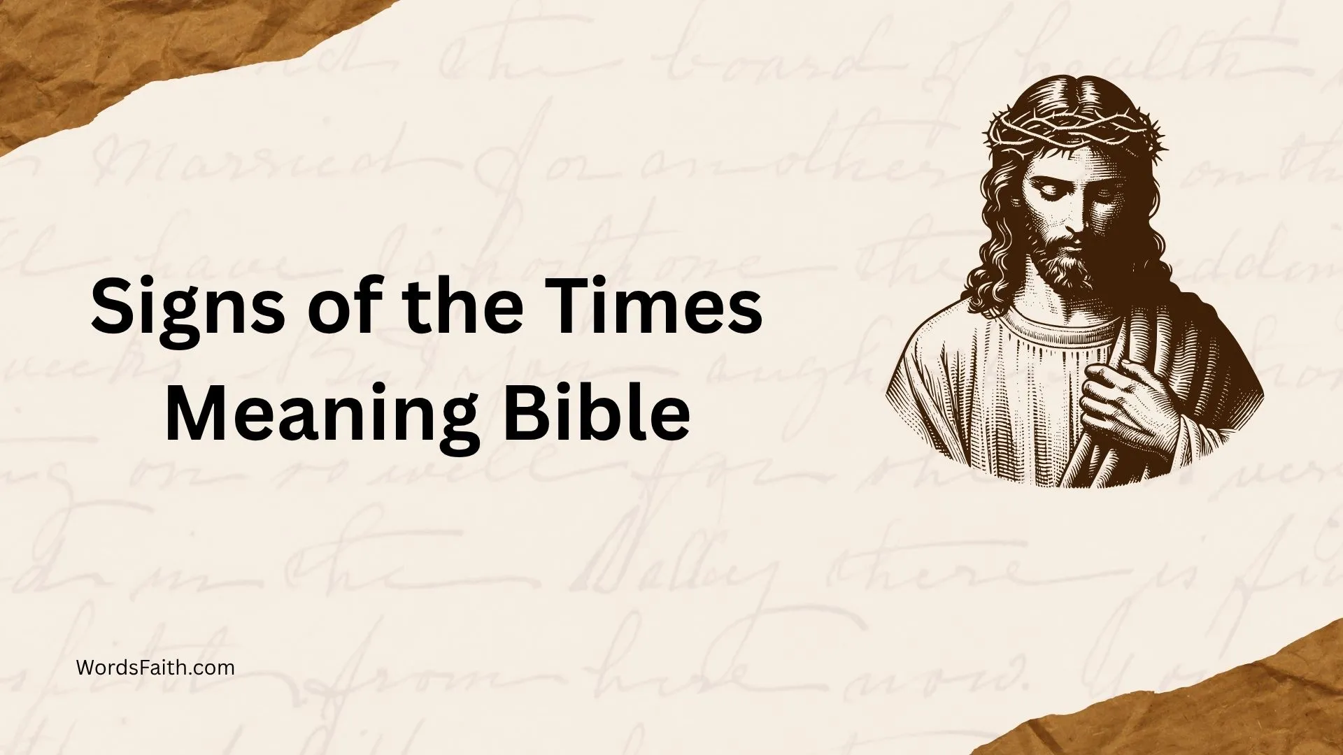 Signs of the Times Meaning Bible